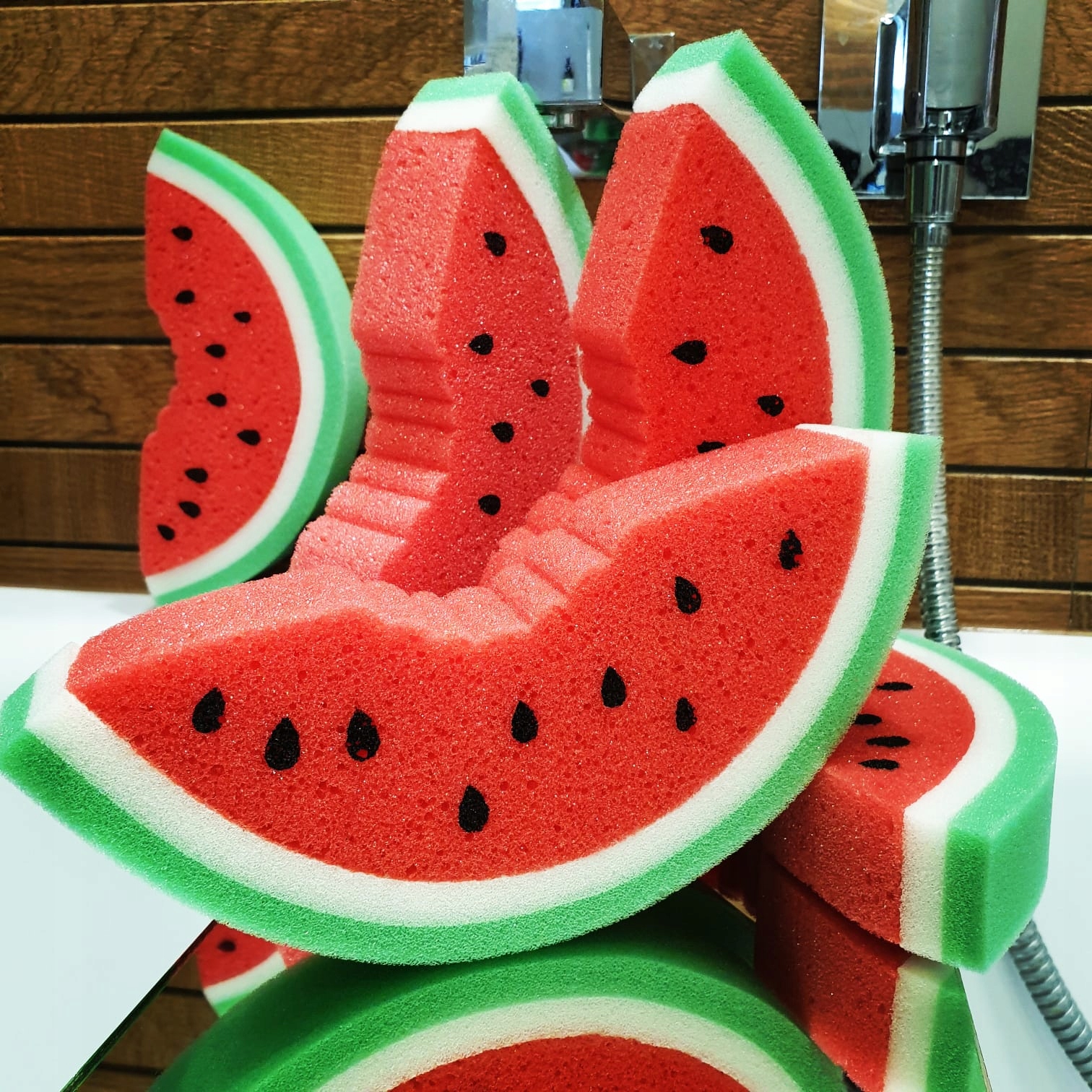 GĄBKA DO KĄPIELI MYJKA KĄPIELOWA DLA DZIECI MYCIE CIAŁA DUŻA ARBUZ Rodzaj gąbka