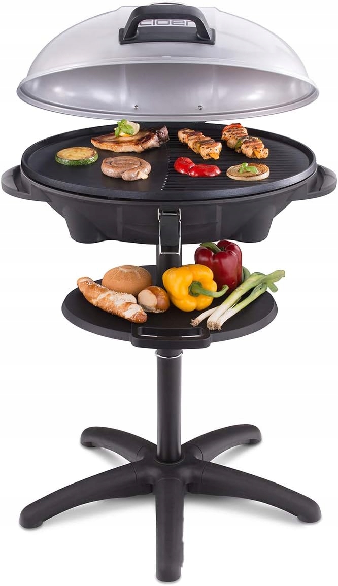 Grill elektryczny Cloer 656 Srebrny