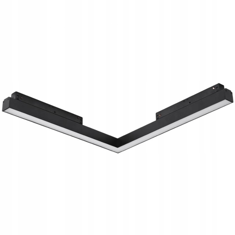 Lampa magnetický reflektor čierna Led do obývačky Saga Magnetic Corner A XX