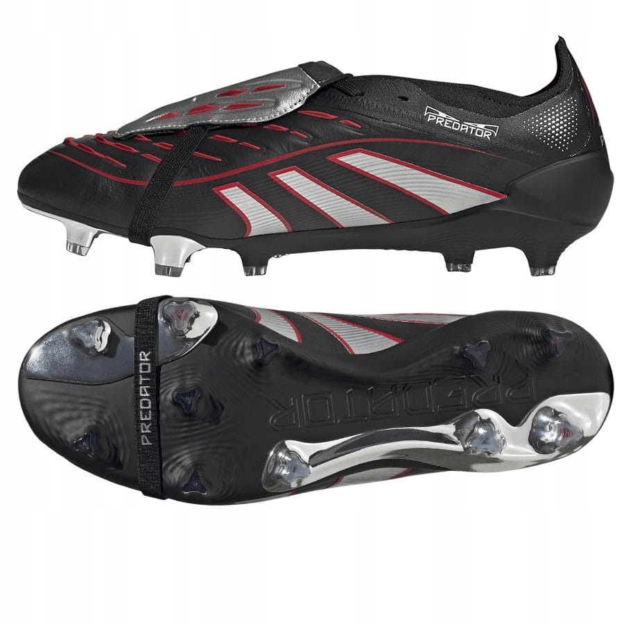 Buty adidas Predator Elite Ft Bsr Fg JS0563 42, Czarny