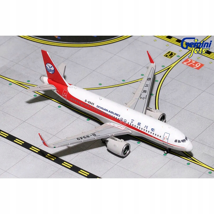 Model Airbus A320NEO Sichuan B-8949 1:400