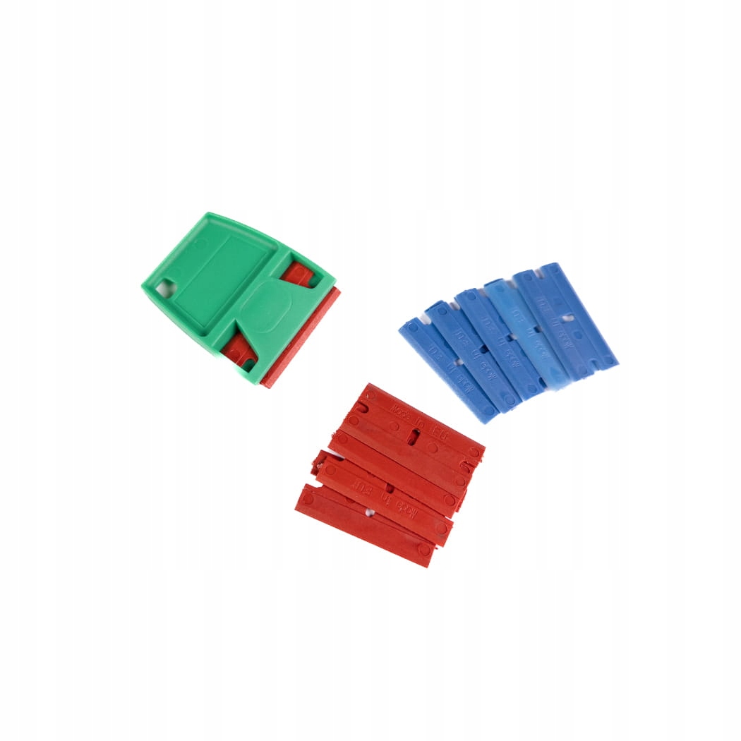 

Skrobak Do Usuwania Naklejek 10x plastikowe ostrza