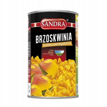 Brzoskwinia kostka Sandra 4200g
