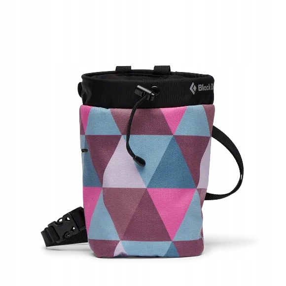 Woreczek na magnezję Black Diamond Gym Chalk Bag Pink Quilt [Rozmiar M]