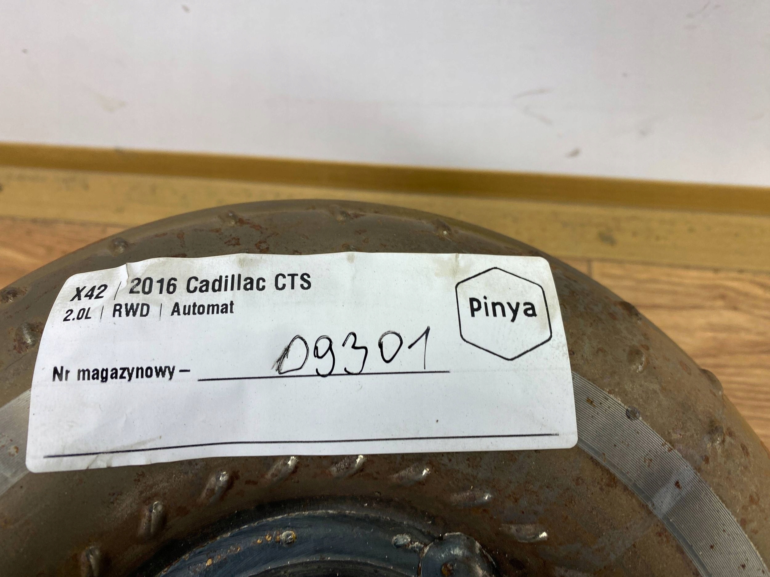 clutch hydroconverter konwerter 2.0 Cadillac CTS III 2016