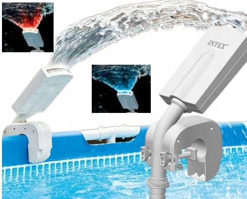 

Fontanna do basenu Kurtyna wodna Lampa Basenowa