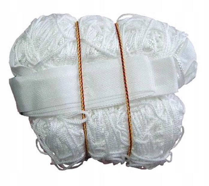 SIATKA DO SIATKÓWKI WZMOCNIONA TAŚMĄ Z 4 STRON 9,50 x 1M MECZOWA Model SI-TCZ/IV