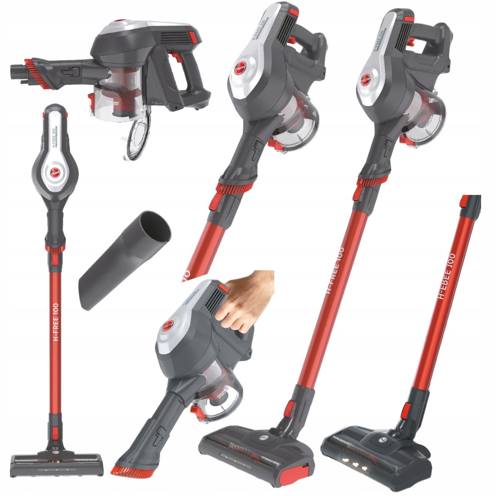 Vertikálny Vysávač Hoover Bezdrôtový, 3 Režimy H-free, 100 40 Minút Prevádzky