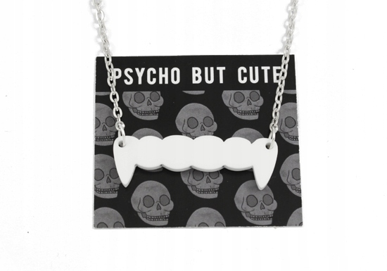 

wisiorek Wampir zęby goth gothic gotycki W34