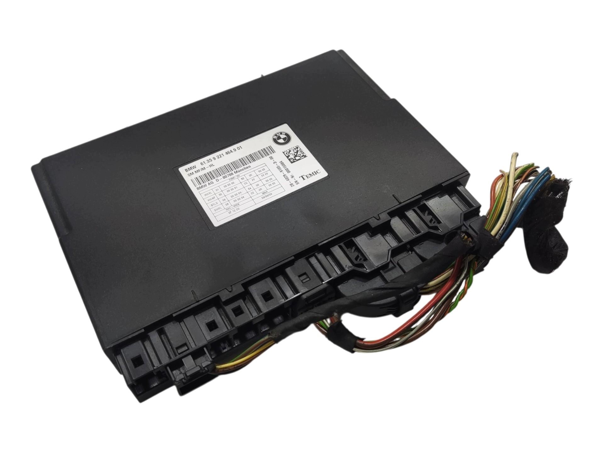 module control unit seat BMW 5 GT F07 2009-2013 9221464
