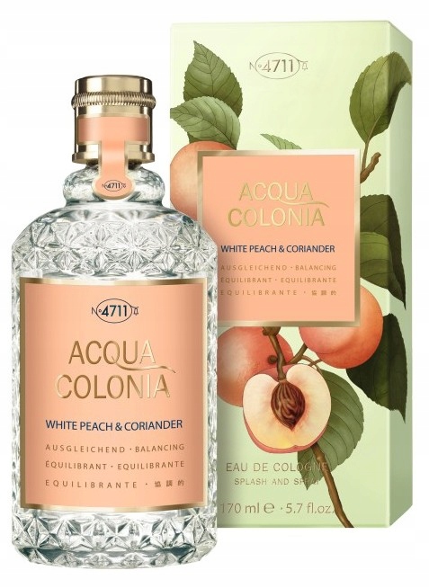 4711 Acqua Colonia Bílá Broskev Koriandr Edc 170ml