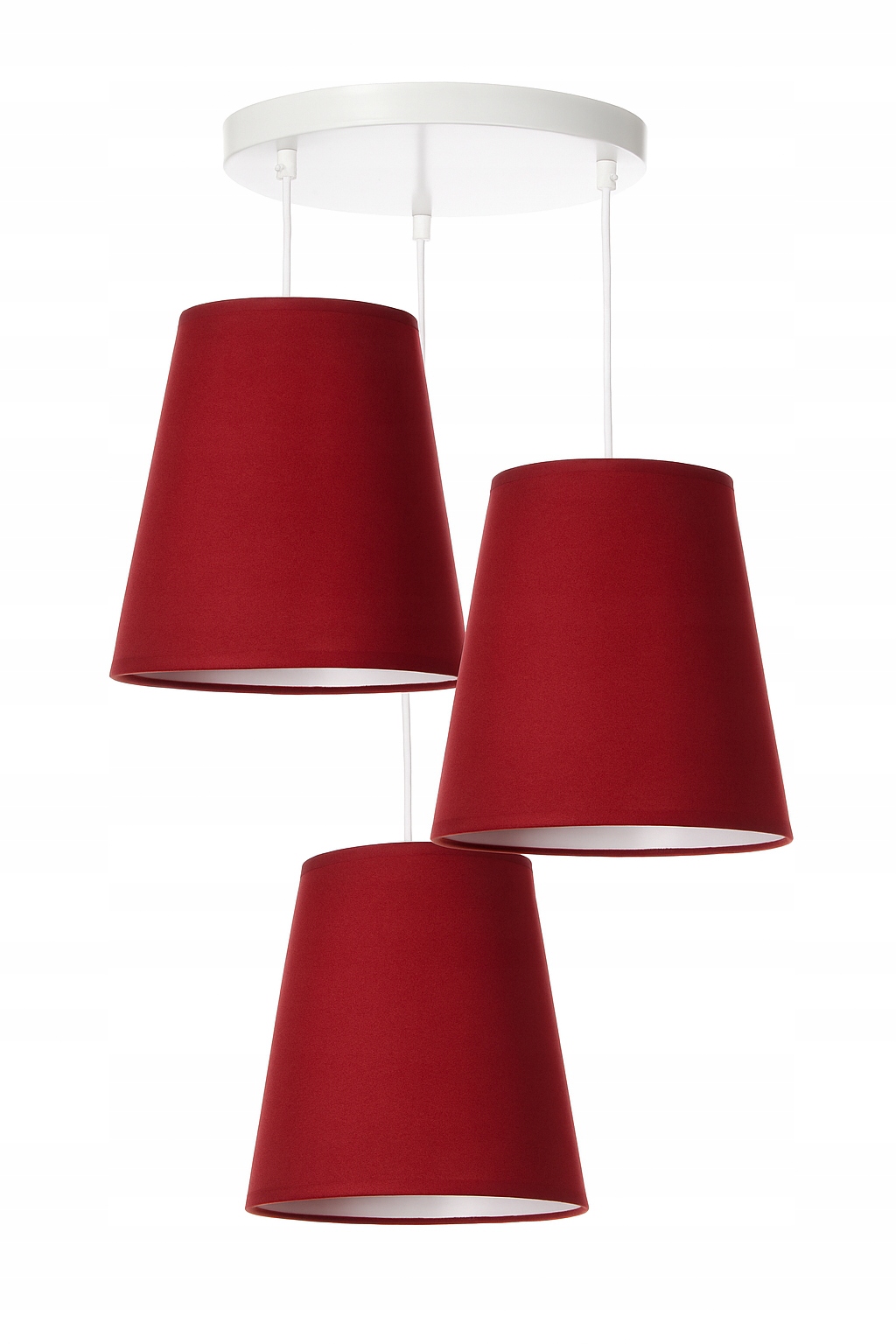 Klasická Stropní Závěsná Lampa Stínidla Velké Kužely Led Lustr E27