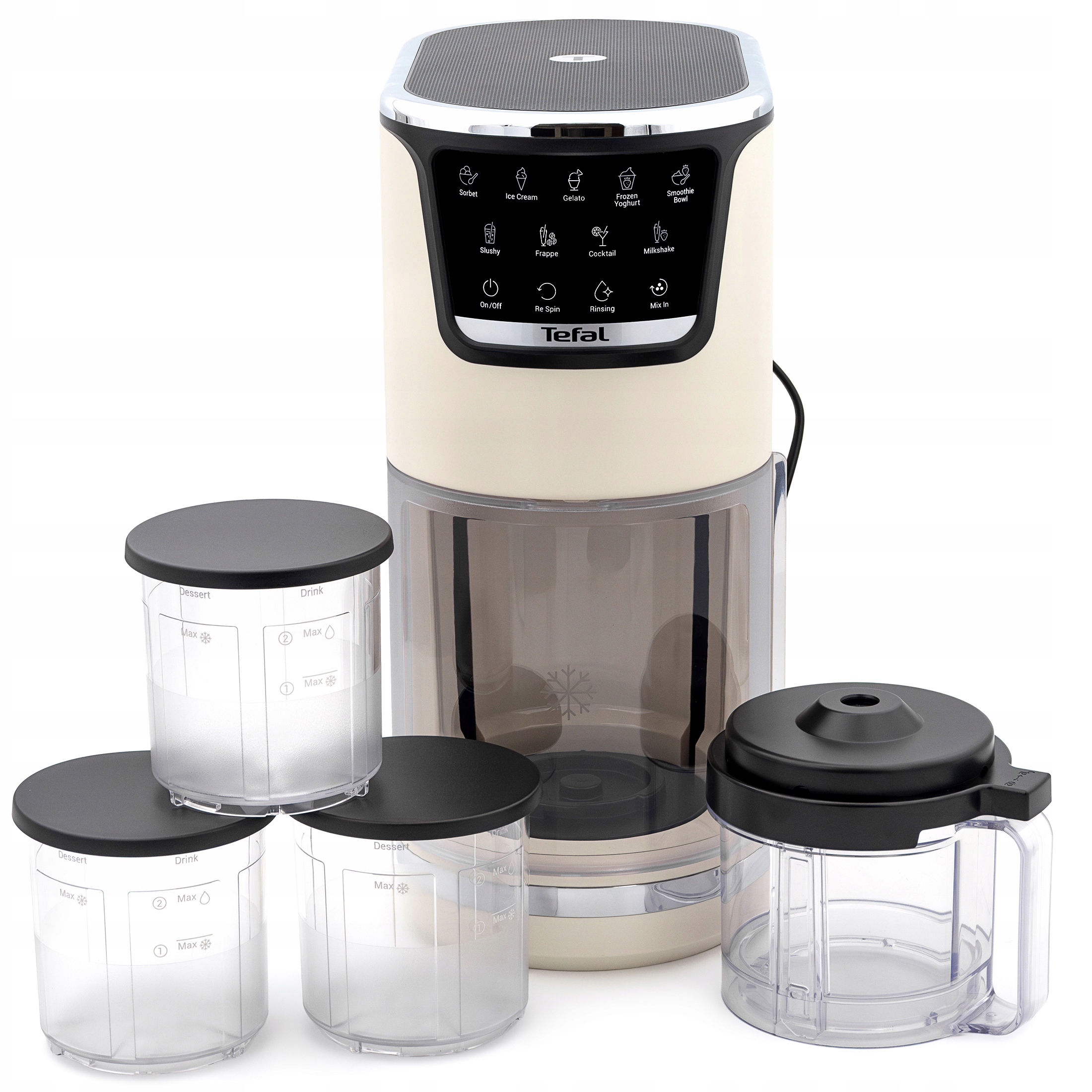 Stroj na výrobu zmrzliny Tefal Dolci IG602AE0 10 programov 1,4 l 600 W