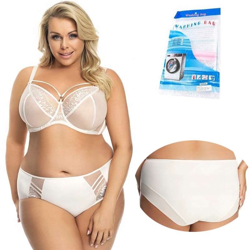 Gorsenia plné kalhotky K497 smetanové Paradise 3XL