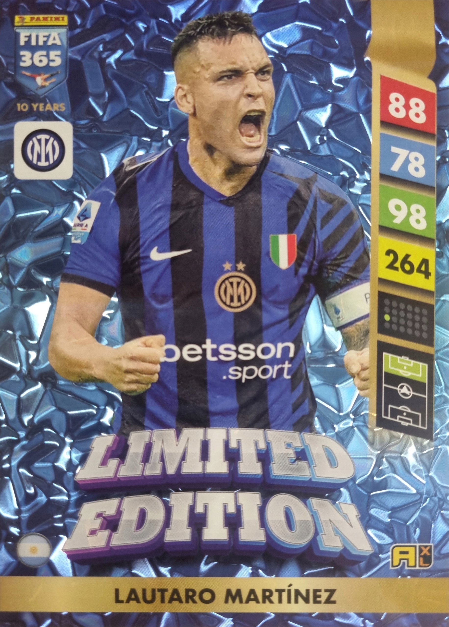 Panini Fifa 365 2025 Limited XXL Lautaro Martinez Inter Mediolan
