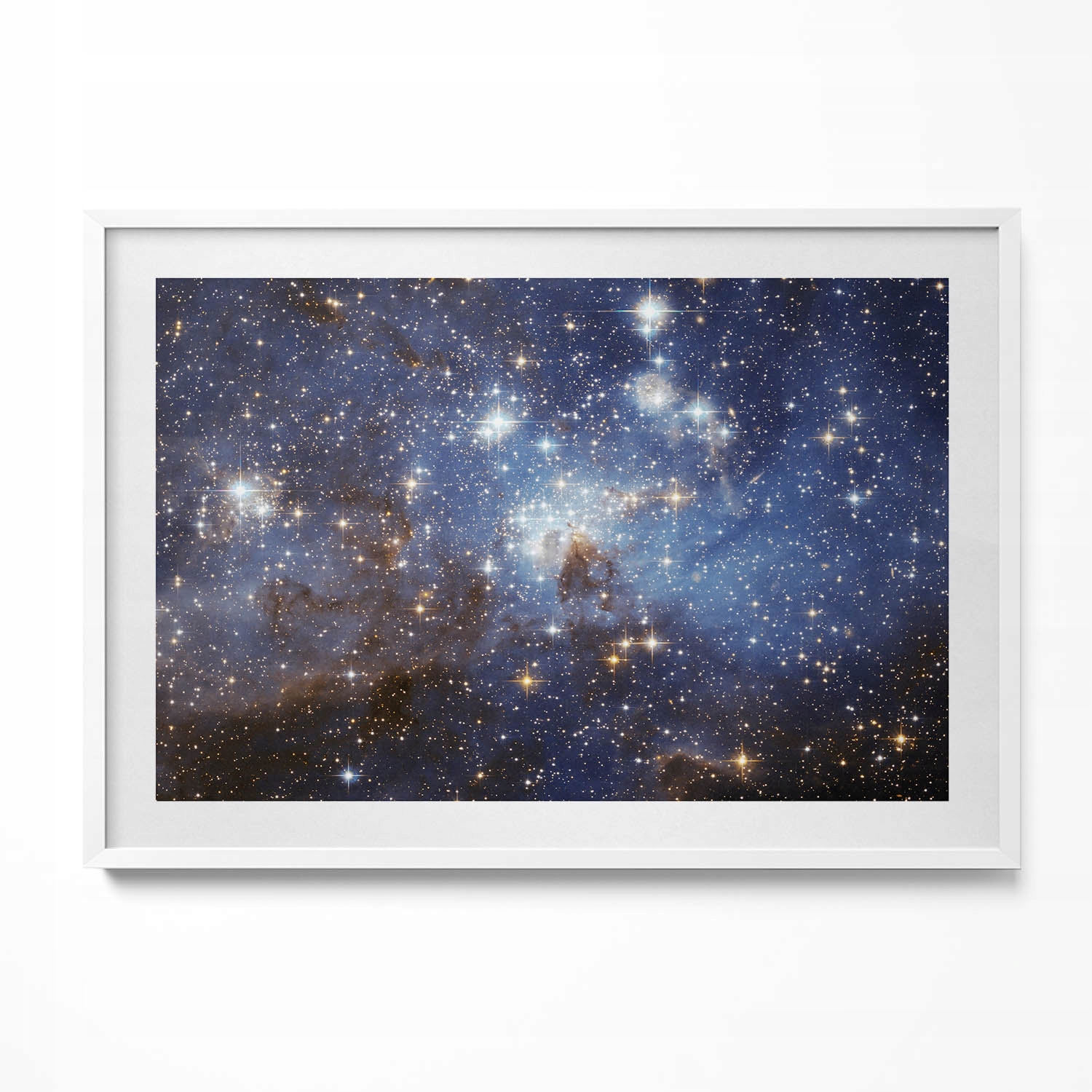 Závěsný obraz na zeď dekorace do domu Nebe a hvězdy vesmír 100x70 cm