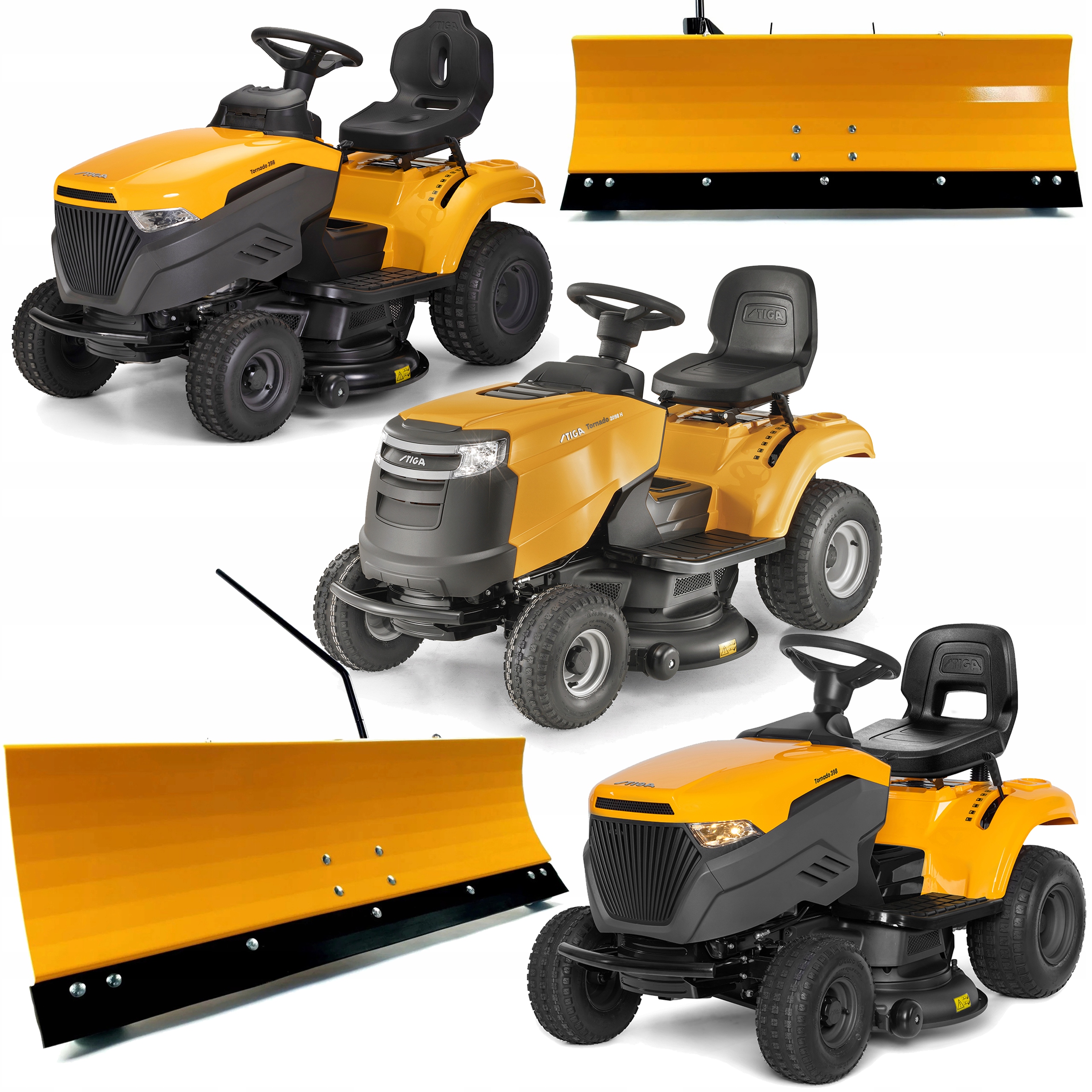 Pług Śnieżny Traktor Stiga Tornado 2098 2108 Hw 398 3108 3098 Komplet 120cm