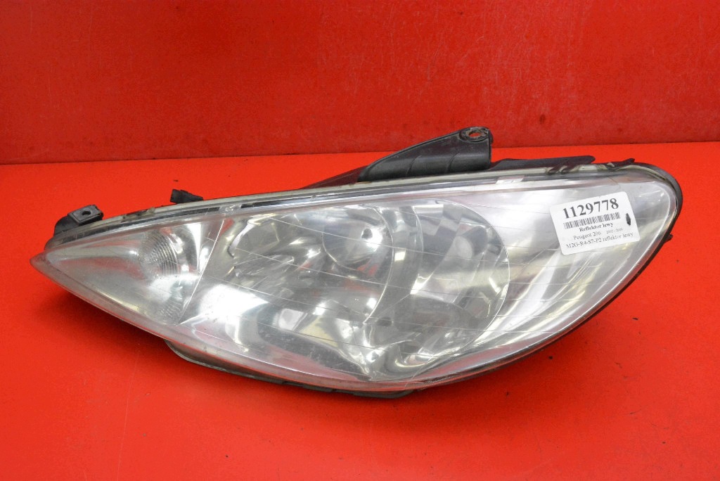 REFLEKTOR left light front EU 9628666880 PEUGEOT 206 CC LIFT 02-09