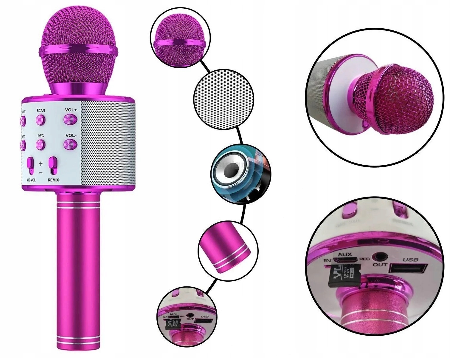 Mikrofon MAXSELL MIKROFON DO ŚPIEWANIA NA IMPREZY EAN (GTIN) 5905718926305