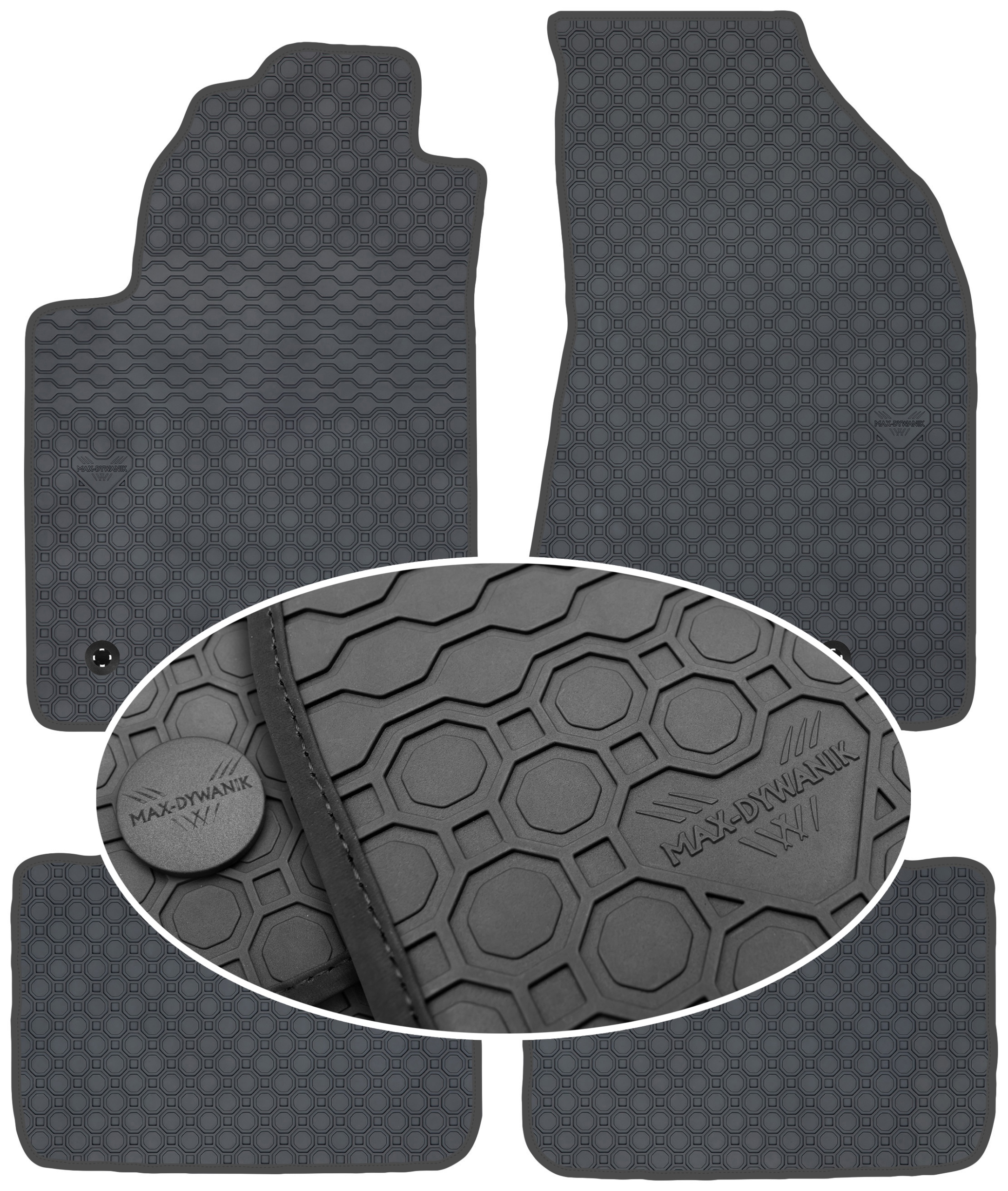 Fiat Bravo II 2007-2014 Koberce Čierne