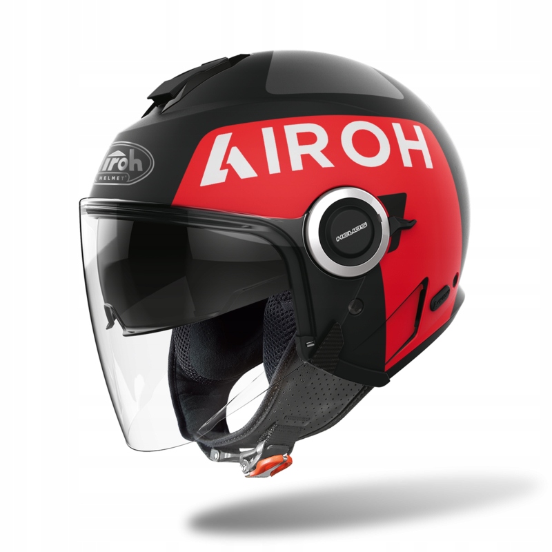 KASK MOTOCYKLOWY OTWARTY AIROH HELIOS UP black matt R. XS