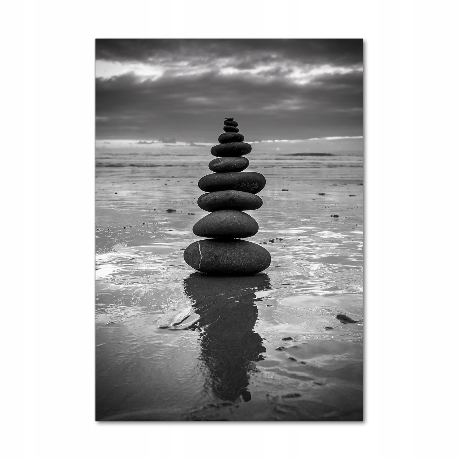 

Foto obraz akrylowy Kamienie na plaży 70x100 cm