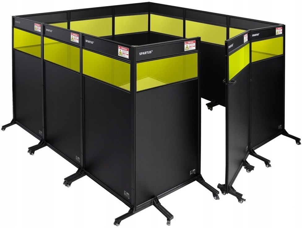 Zabudování Stanoviště S Náhledem 3360x3300 Pro Laserové Svařování Spartus