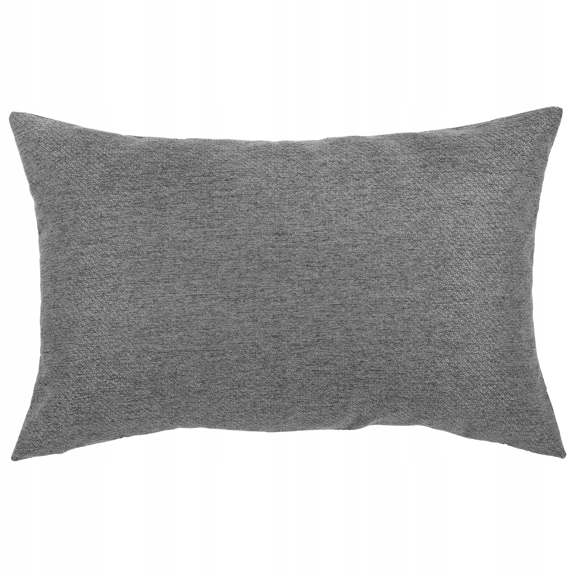 Dekoračný vankúš Čierny Melanž Recyklácia 45x70