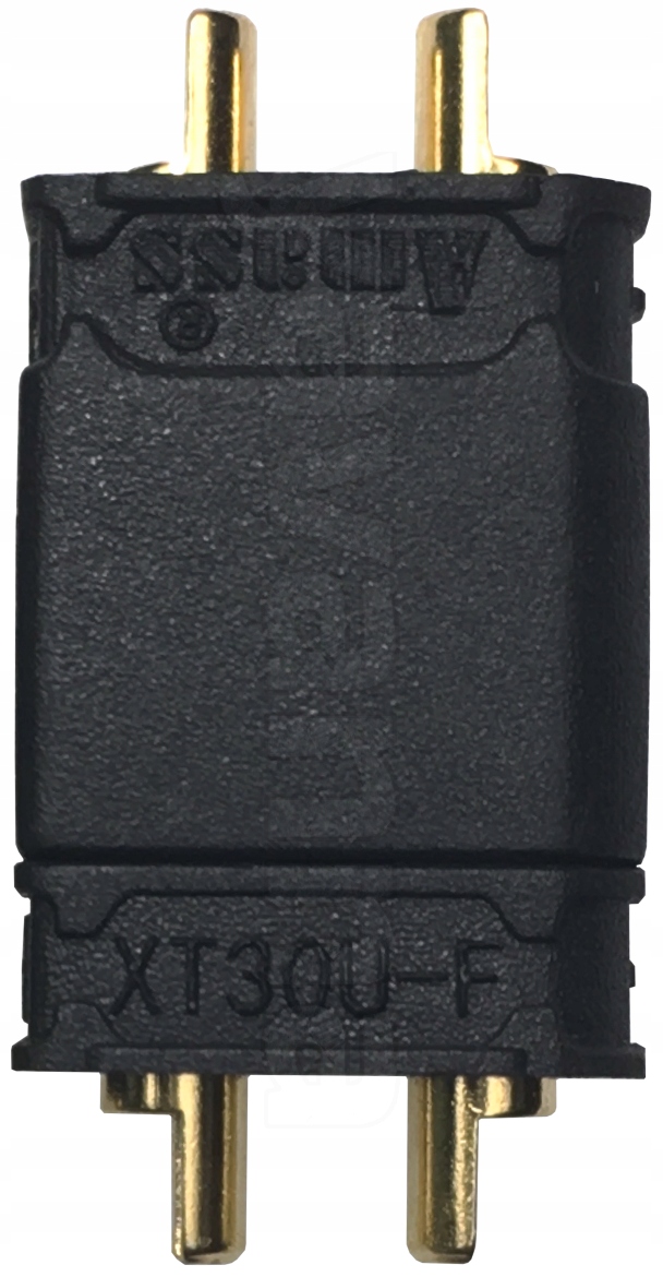 

XT30U konektor Amass oryginał, M+f (para) czarny