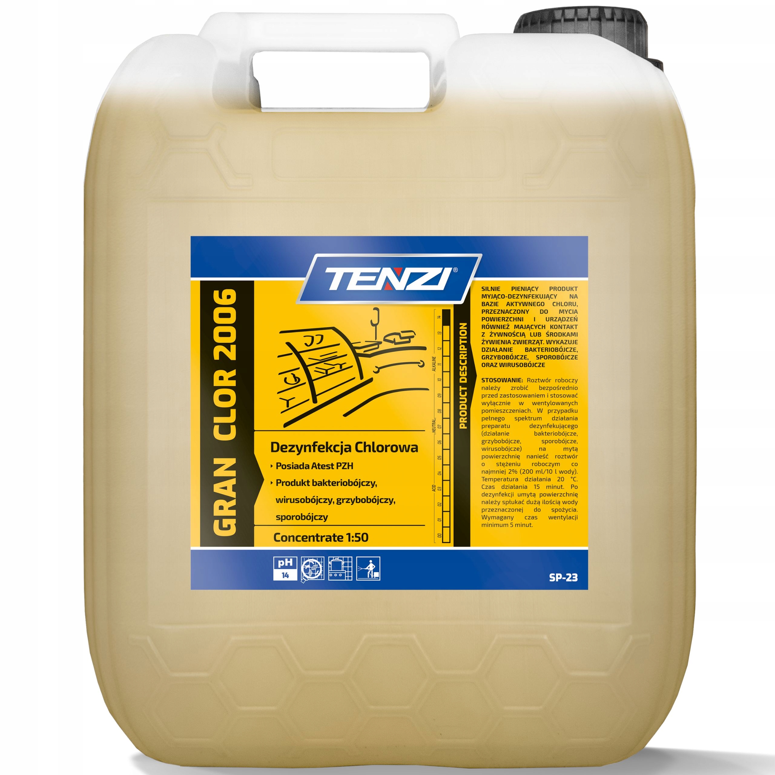 

Tenzi Gran Clor 2006 Aktywny chlor do dezynfekcji