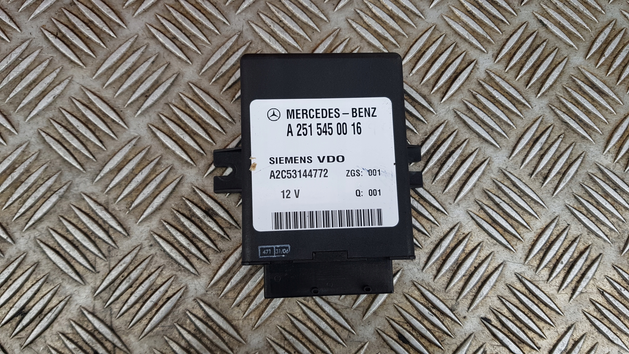 MERCEDES W211 module springing A2515450016