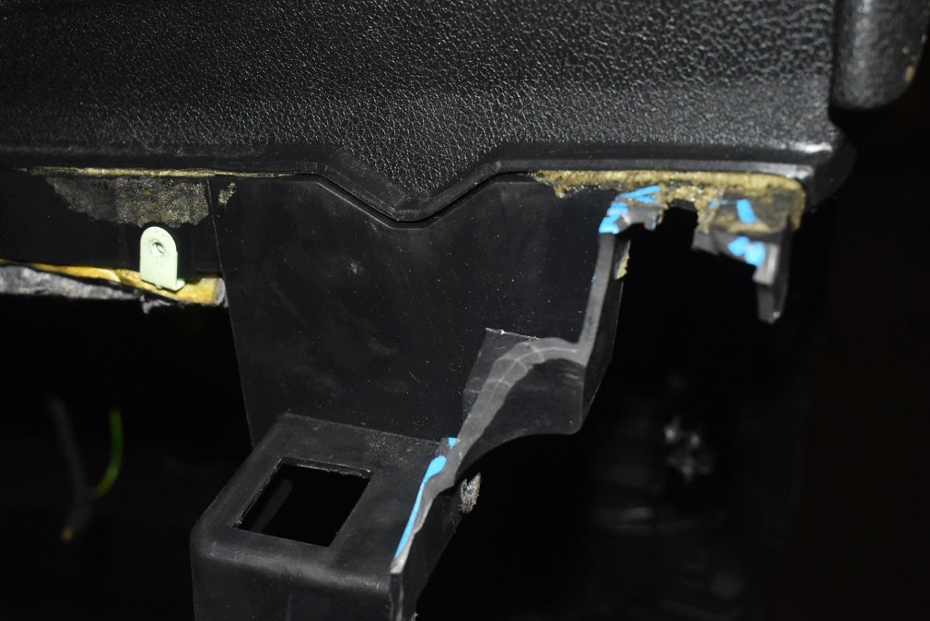 dashboard instrument panel console cockpit airbag EU CITROEN DS5 12-15