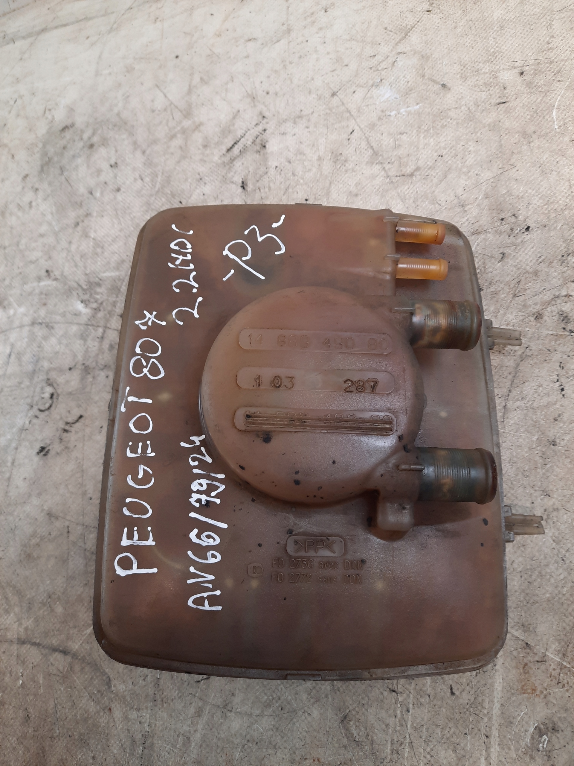 Peugeot OE 1488949080 Réservoir eau