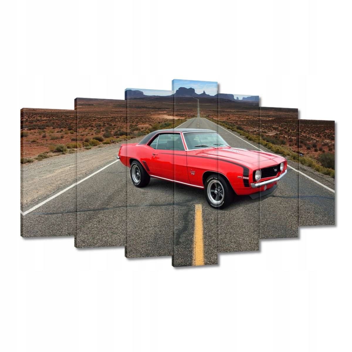 Obrazy 140x80 Červený Chevrolet Ss