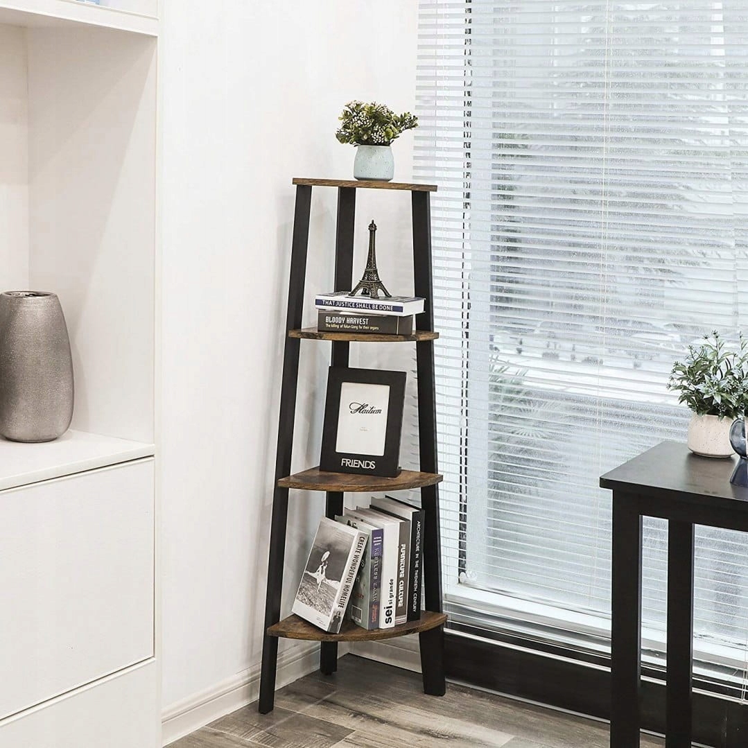 Regał półka narożna rustykalna loft vintage Marka Songmics