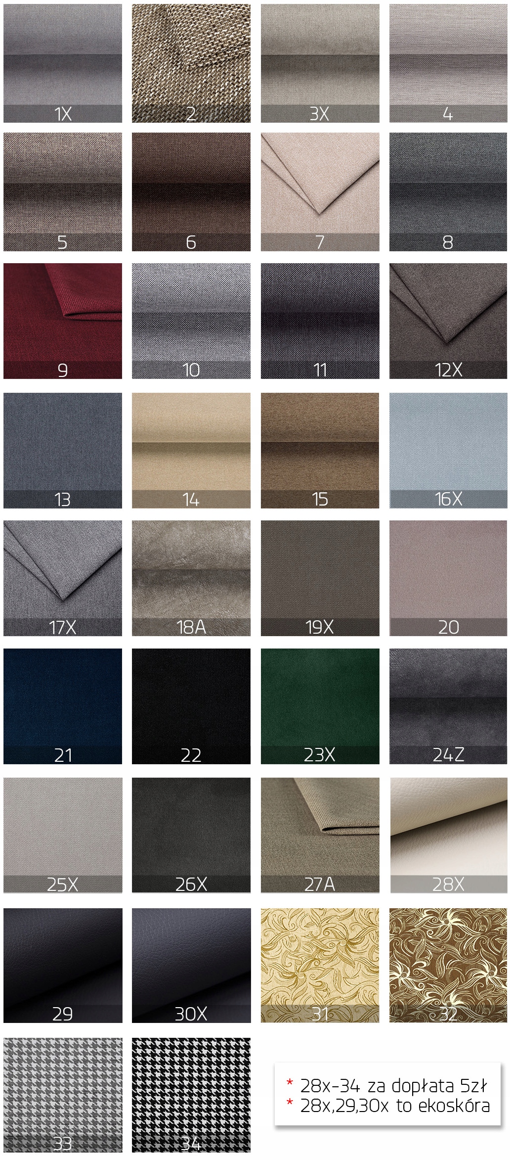 8 krzeseł i stół rozkładany 90x160/200 cm WOTAN Szerokość siedziska 43 cm