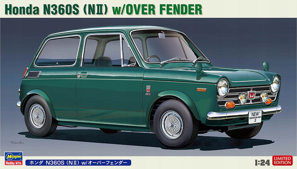 Honda N360S (n II) w/Over Fender 1:24 Hasegawa 20659