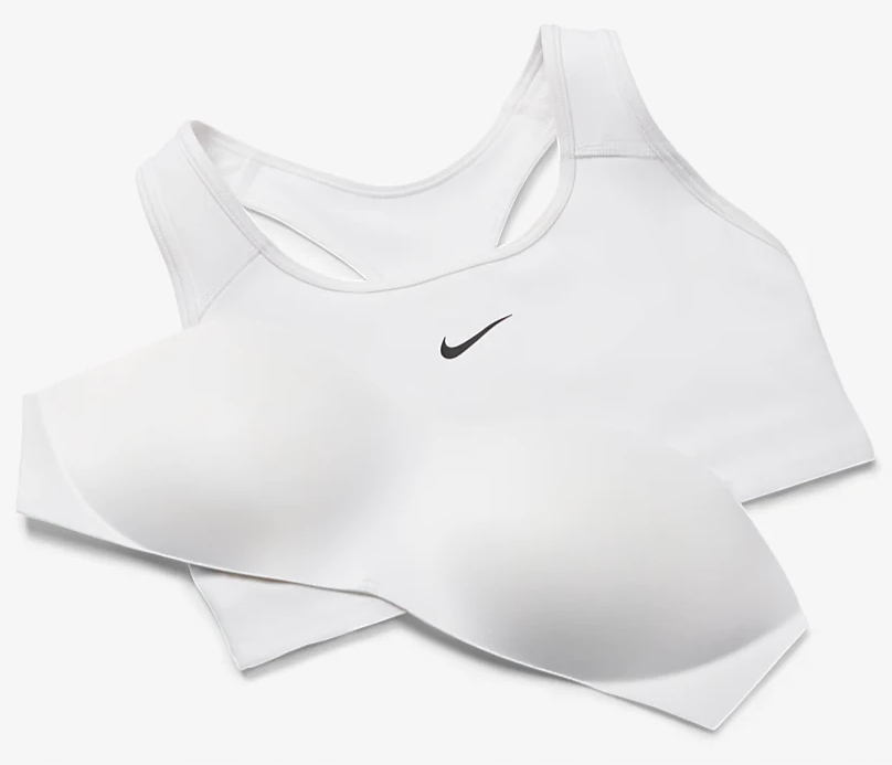 Stanik Sportowy Nike Swoosh BV3636100 r. XS Rozmiar XS
