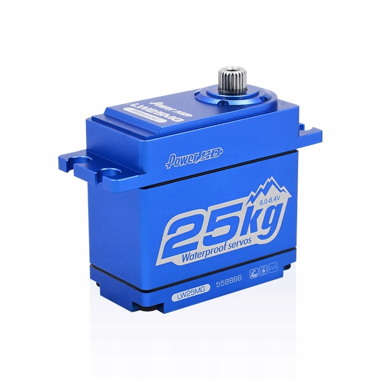 PowerHD LW-25MG – digitální servo Hv, 25,0 kg, 0,14 s (7,4 V)