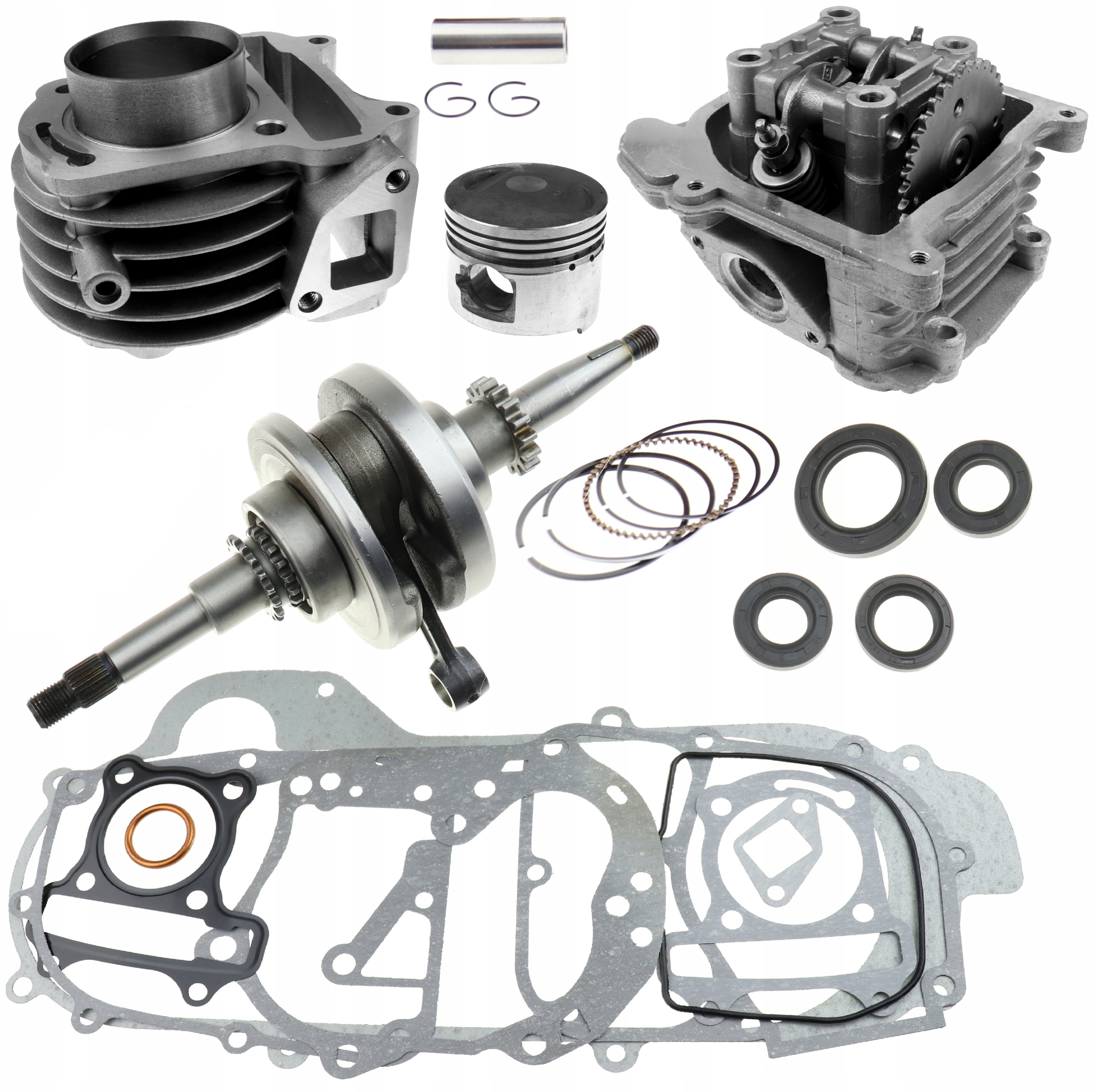 Jyttg445 - Цилиндр 50 см головка вал скутер 4T Китай QUEST