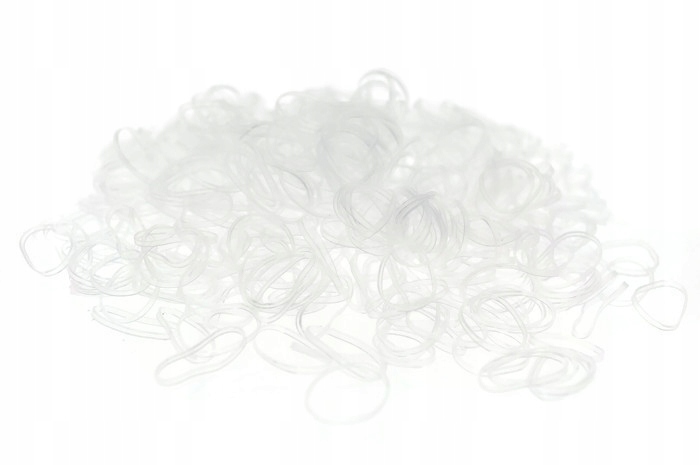 

Gumki Silikonowe Warkoczyki Dredy 250SZT. GS.001