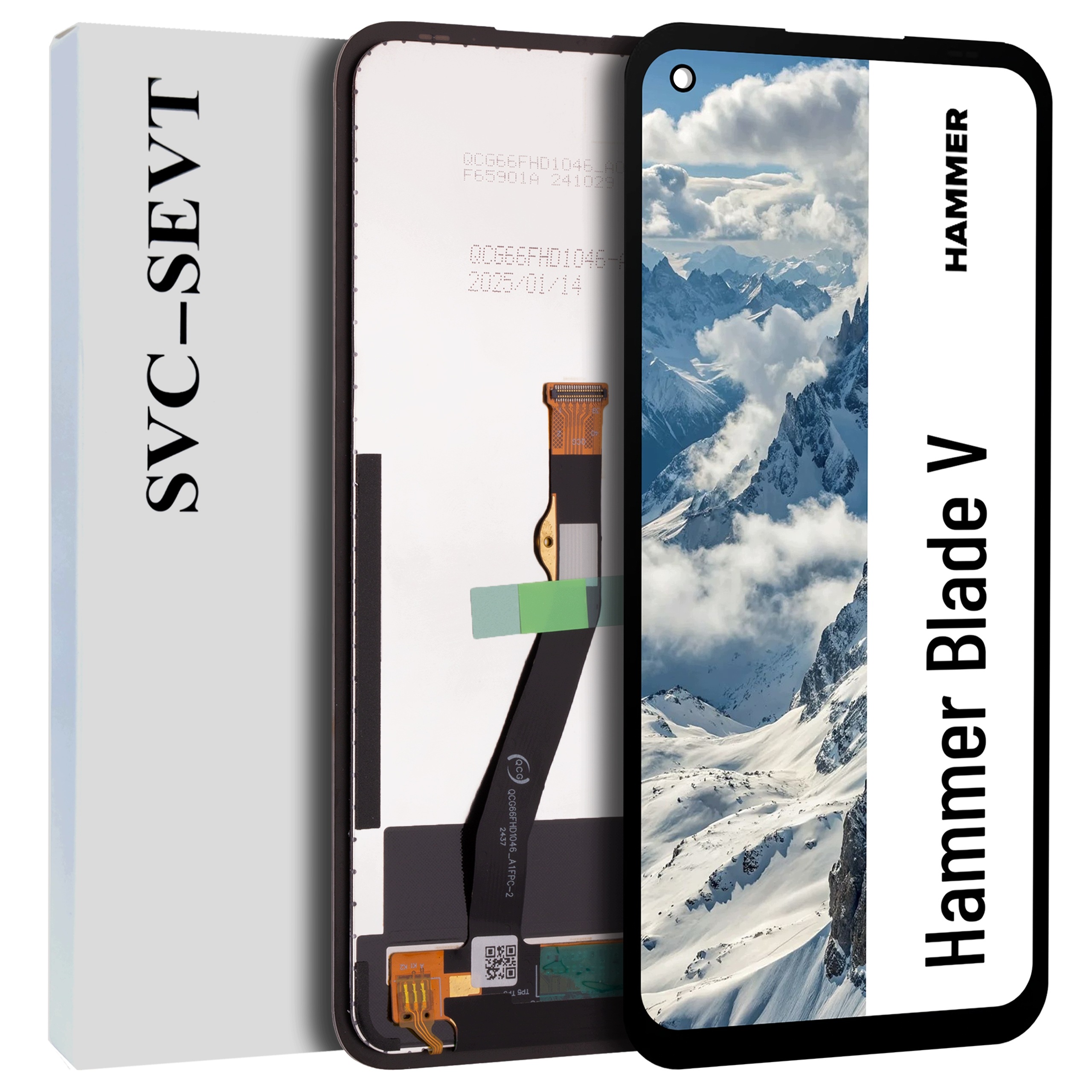 Obrazovka Ips LCD pre Hammer Blade V 5G Dotykový displej Originál Zila