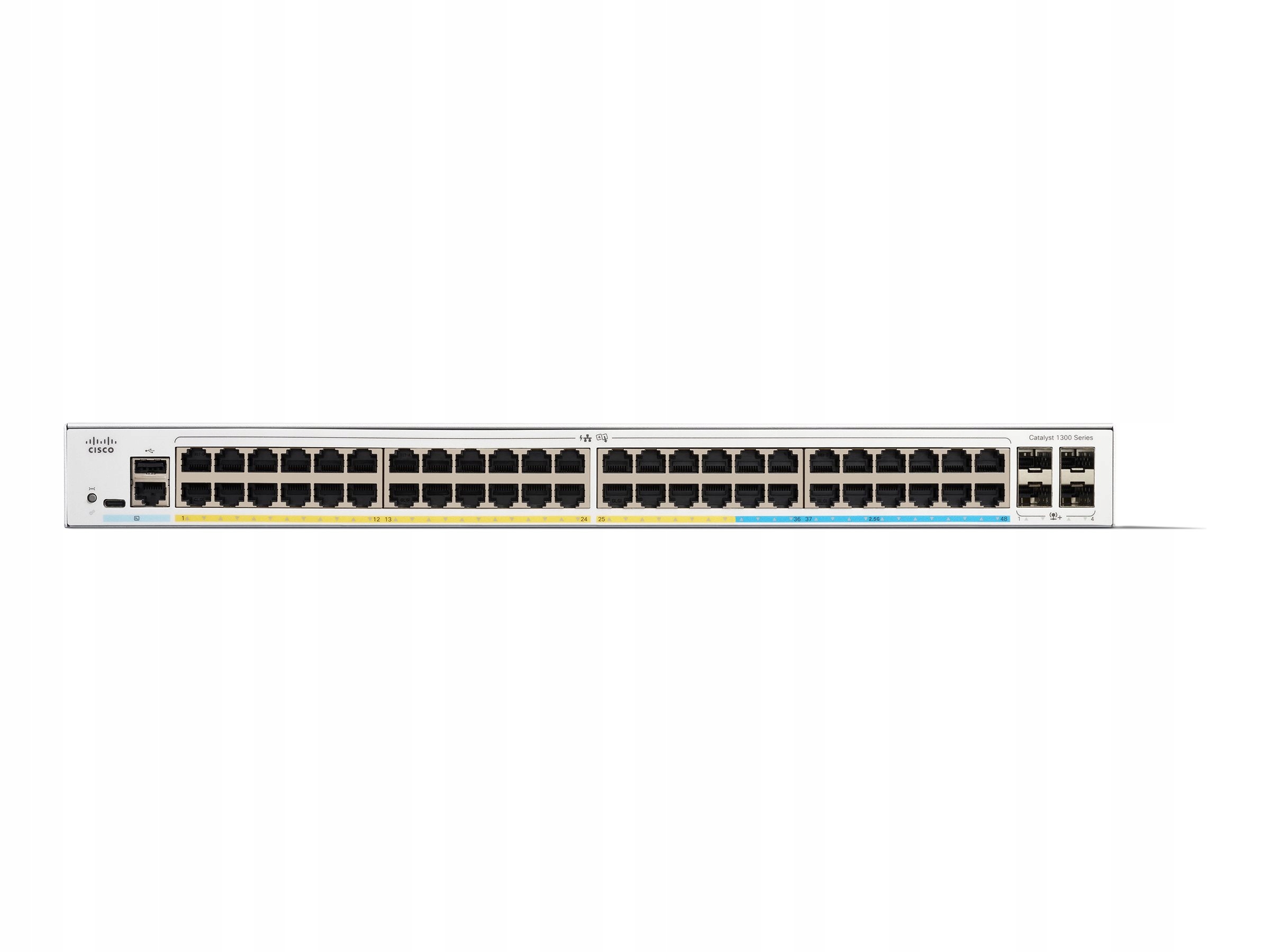 Cisco Catalyst 1300 48-portový Ge Full PoE