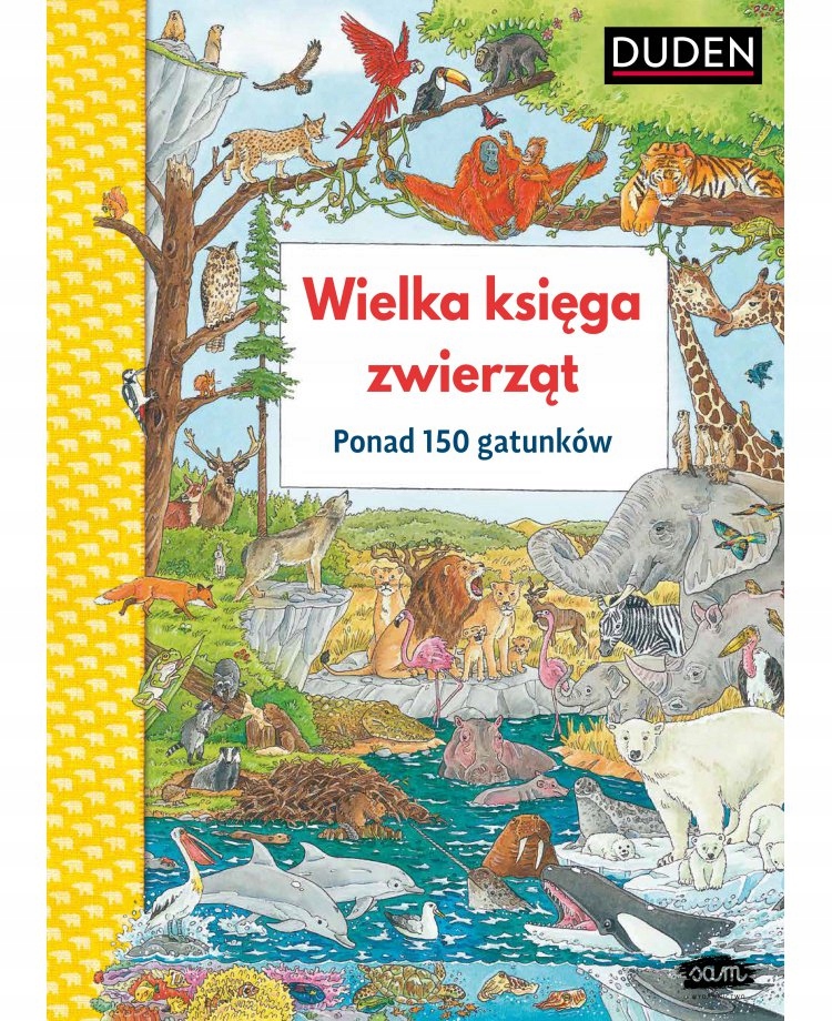WIELKA KSIĘGA ZWIERZĄT wydanie 2023 duża kartonówka !