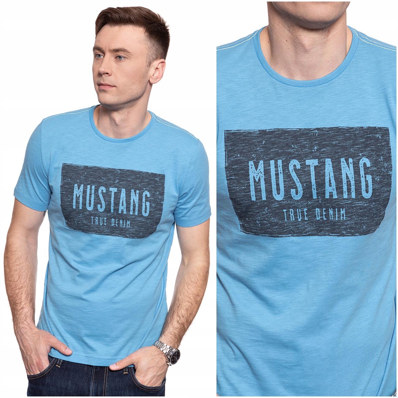 

Mustang Alex C Męska Koszulka T-shirt M