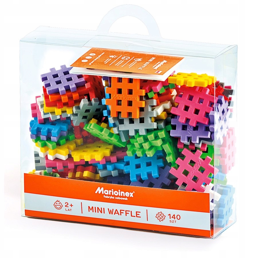 Klocki mini wafle Marioinex 140 szt.-Zdjęcie-0