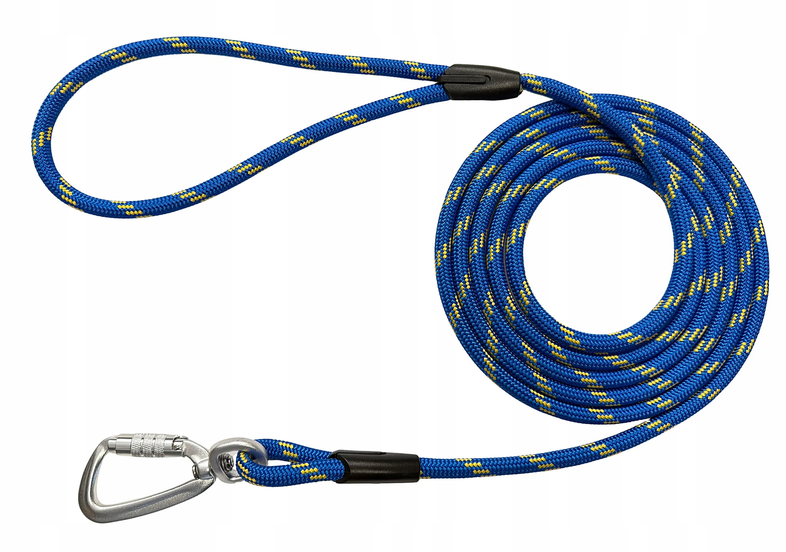 Levně Vodítko pro psa 400 kg tréninkové modrožluté