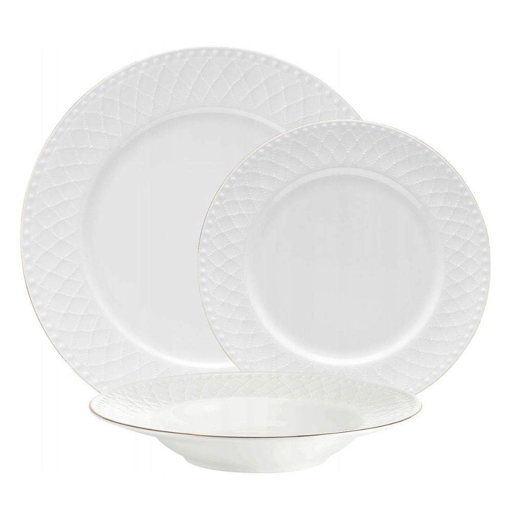 Villa Italia Porcelánový obedový servis pre 6 osôb Roma Gold