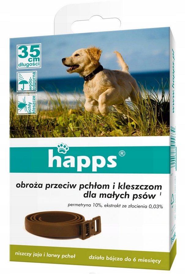 

Happs Obroża Pchły i Kleszcze Dla Małych Psów Bros