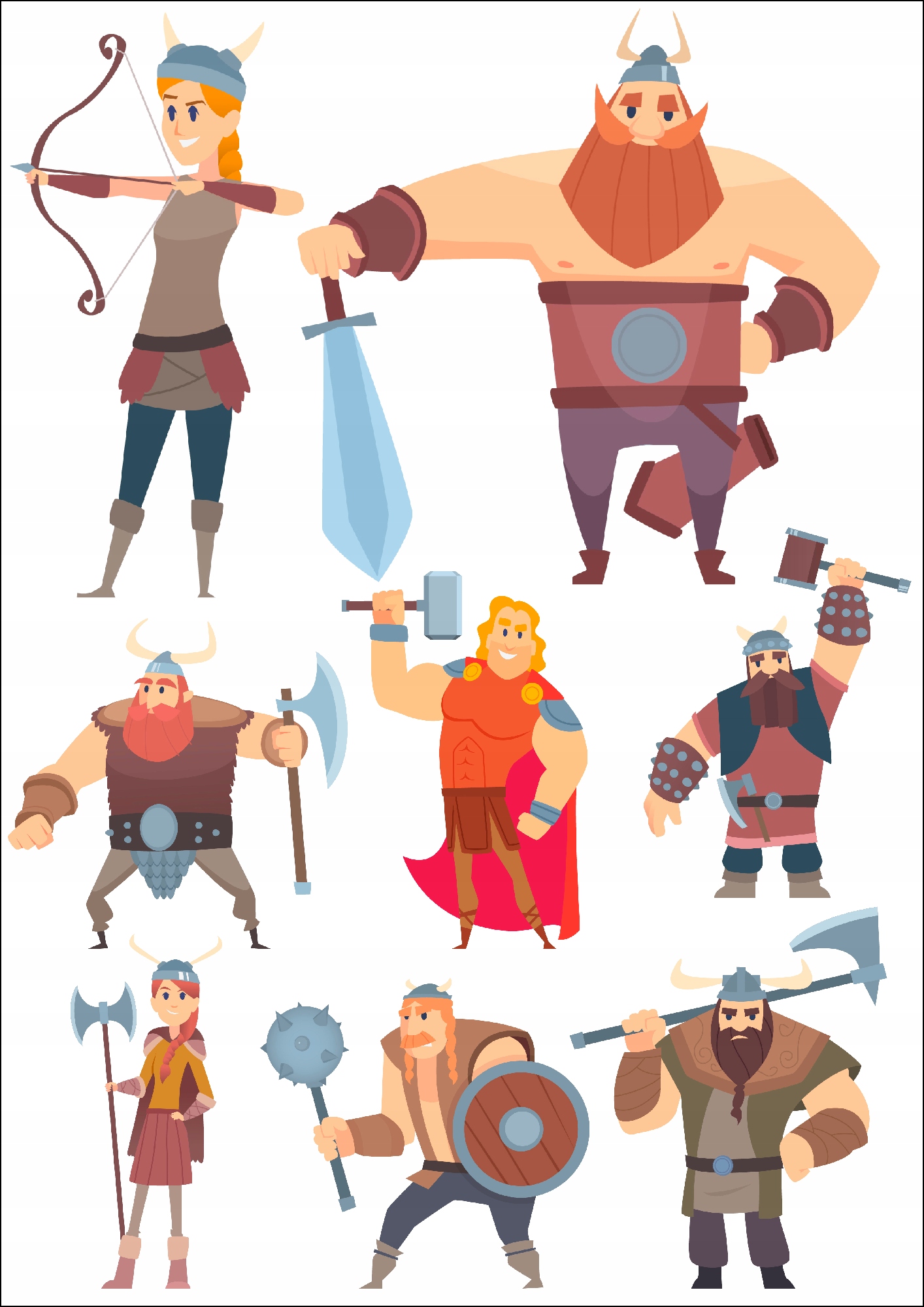 

PK15DE Tatuaże tymczasowe Wikingowie zmywalne